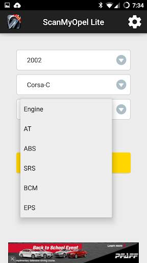 ScanMyOpel Lite screenshot 2