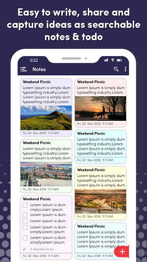 My Notes & Checklists - Notepad, Todo screenshot 2