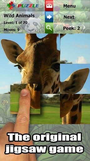 Wild animals puzzle: Jigsaw screenshot 1
