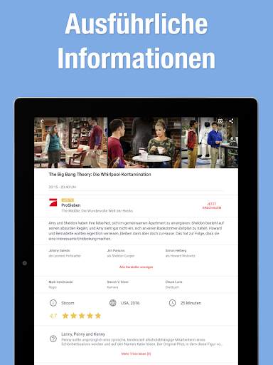 TV.de Live TV App Fernsehen screenshot 17