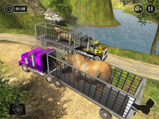 Wild Animal Transport Truck Simulator 2018 screenshot 9