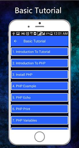 Learn PHP - Offline Tutorial screenshot 3