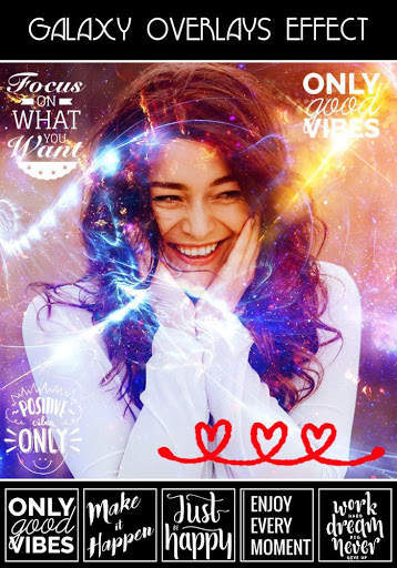 Galaxy Photo Overlay Effect 4 تصوير الشاشة