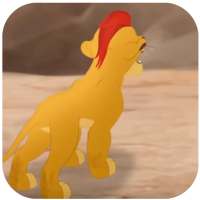 Lion Battle : Adventure King Guard logo