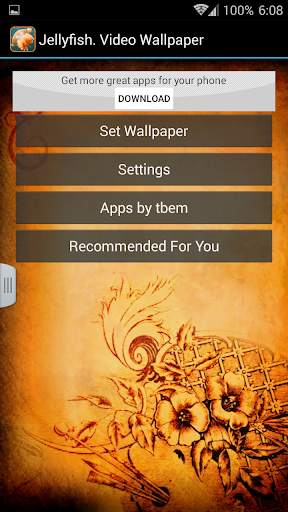 Jellyfish. Video Wallpaper screenshot 6