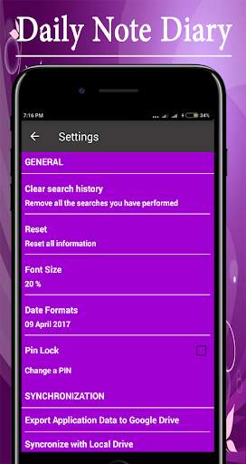 Secret Diary with lock 7 تصوير الشاشة