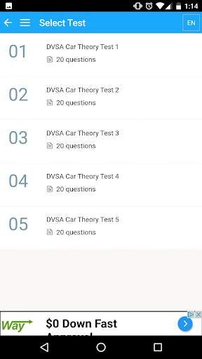 UK Driving Tests screenshot 3