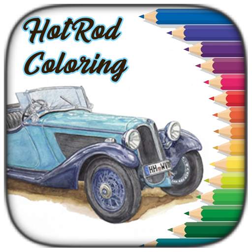 ColorFill - HotRod Cars Coloring Pages 1.3.0