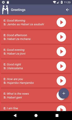 Word Power Swahili Free screenshot 7
