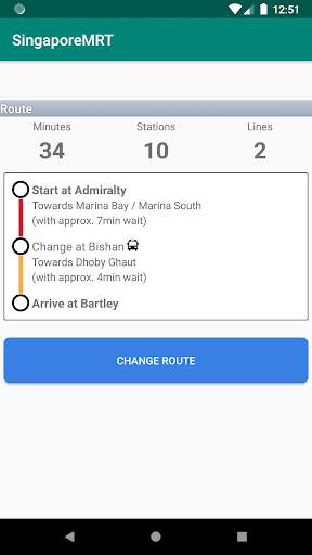 Singapore MRT and LRT Offline screenshot 4
