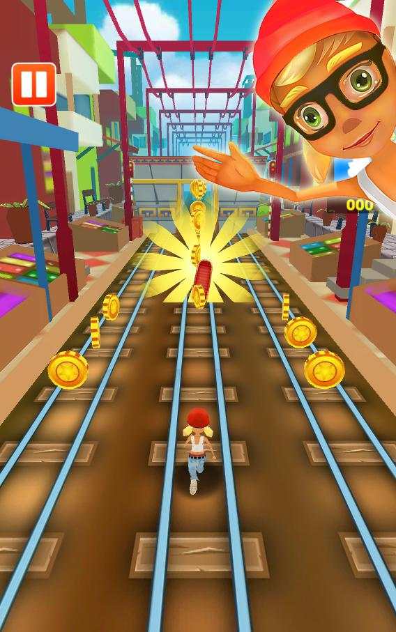 Subway Surfing Princess Runners FREE GAME screenshot 1