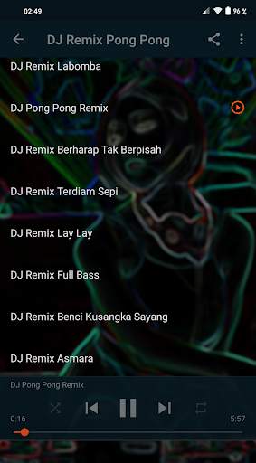 DJ Music Remix Pong Pong स्क्रीनशॉट 1