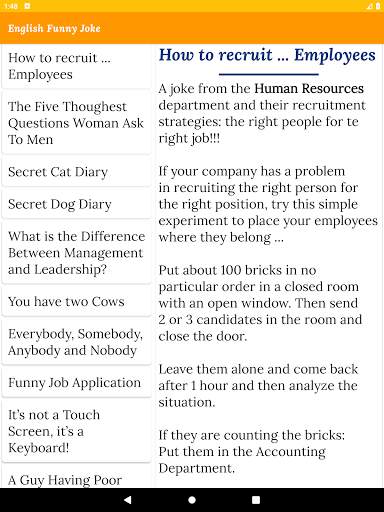 English Funny Joke screenshot 7