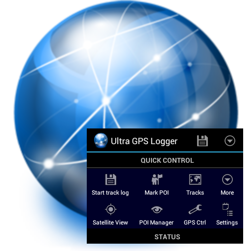 Ultra GPS Logger Lite أيقونة