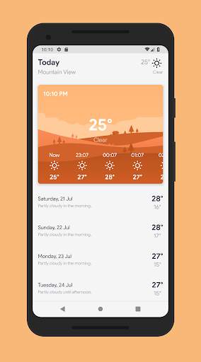 Lite Weather: Weather Forecast screenshot 1