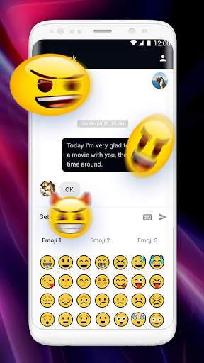 Aurora Keyboard Theme screenshot 1