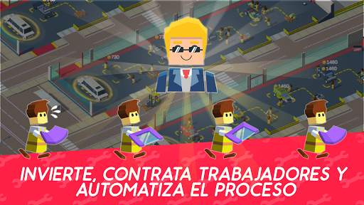 Idle Mechanics Manager – Fábrica de coches Tycoon screenshot 3