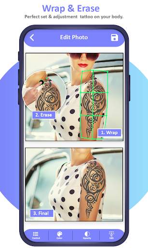 Tattoo on My Photo - Piercing Photo Editor screenshot 2