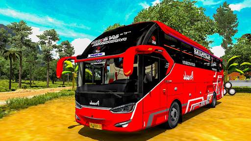 Bus Simulator Indonesia MOD screenshot 1