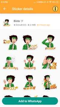 Kannada Stickers for Whatsapp screenshot 5