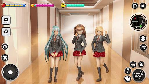 High School Girl Life Sim 3D screenshot 6