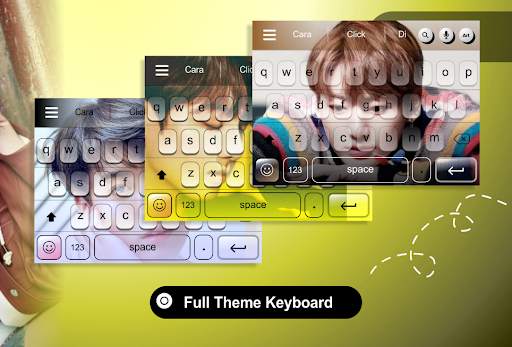 Bts Keyboard theme स्क्रीनशॉट 2
