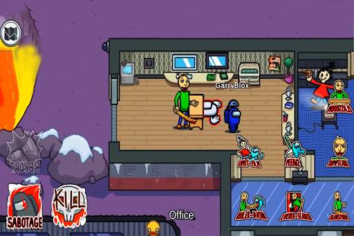 Among Us Baldi Mod screenshot 2