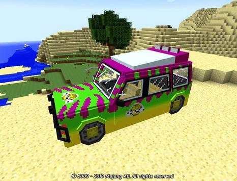 Cars for Minecraft PE Mod screenshot 1