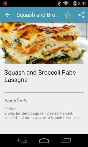 Lasagna Recipes Free screenshot 3