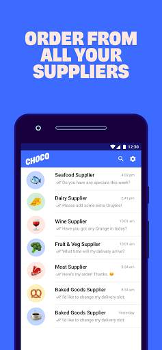 Choco - Order Supplies screenshot 2