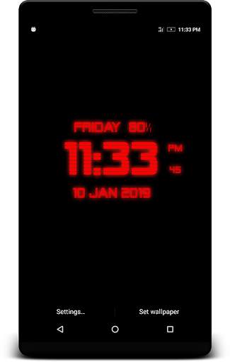 LED Digital Clock Live Wp screenshot 7
