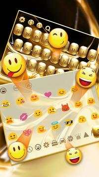 Gold 2018 Keyboard Theme screenshot 3