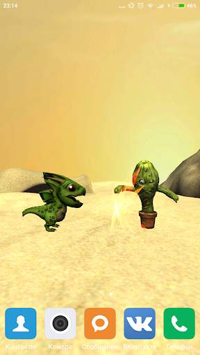 Toon Dragon Live Wallpaper screenshot 4