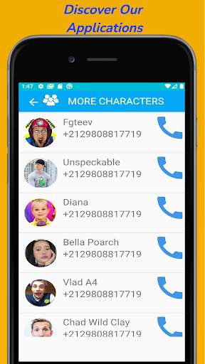 Jeffy funny Prank Video Call and Chat screenshot 4