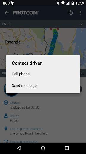 Frotcom for Smartphone screenshot 7