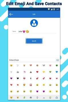 Emoji Contacts Mekaer screenshot 3