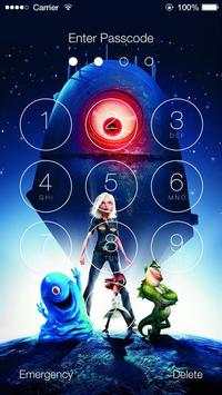 Monsters University Lock Screen 4 تصوير الشاشة