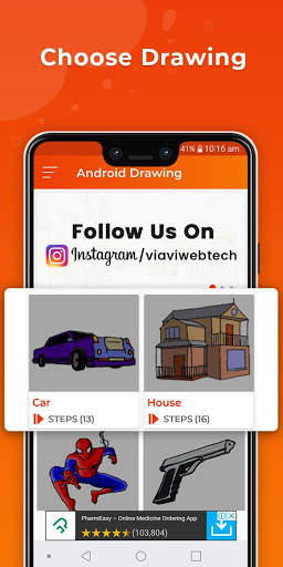 Drawing  App - Pencil, Color Picker,  Eraser & etc screenshot 2