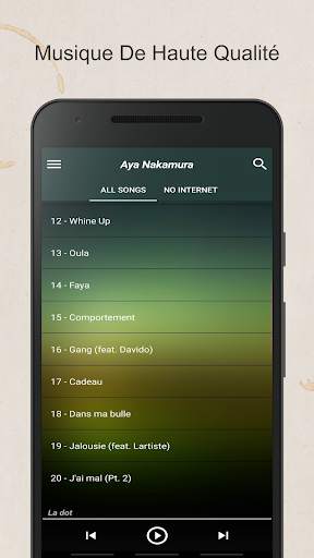 Aya Nakamura Songs 2019/20 Without internet screenshot 2