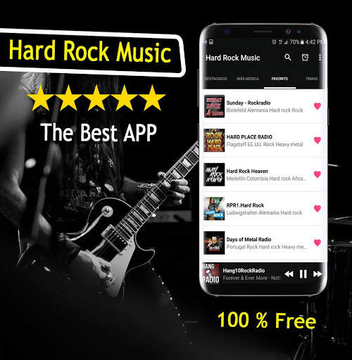 Hard Rock Music APP screenshot 5