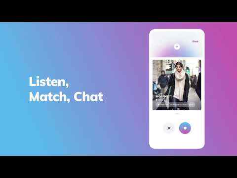 beat2beat: music dating app. Listen, match, chat. screenshot 1