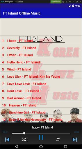 FT Island Offline Music screenshot 1