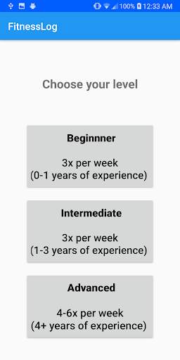 FitnessLog screenshot 5