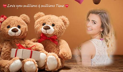 Teddy Bear Photo Frame : Love Teddy Photo Editor screenshot 3