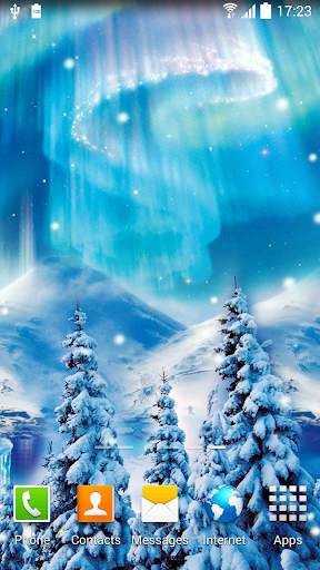 Snowfall Live Wallpaper screenshot 3