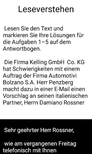 امتحانات اللغة الالمانية Deutsch prüfung screenshot 12