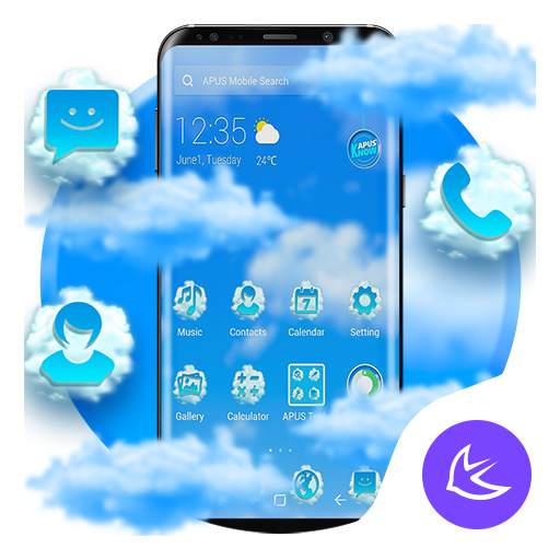 Sky APUS Launcher theme 83.0.1001