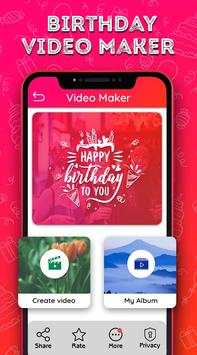 Birthday Video Maker screenshot 1