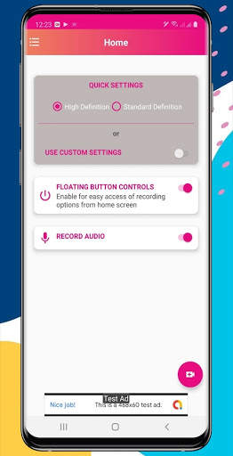 AZ Screen Recorder- record video & record screen screenshot 1