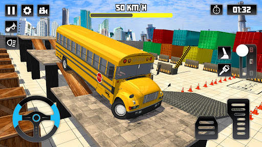 School Bus Parking - Parking screenshot 1